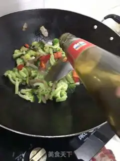 Make Salted broccoli step 4