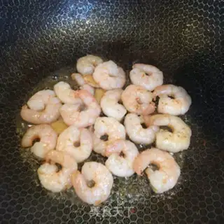 Make Peas and shrimp step 4