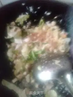 Make Five flowers for fried rice step 6
