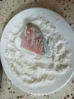 Make Fried salmon step 5