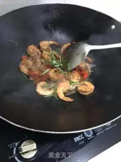 Make Spicy shrimp step 4