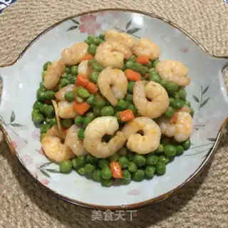 Make Peas and shrimp step 8