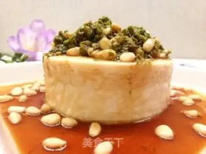 Make Red pine and tofu step 6