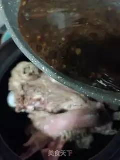 Make Soy lamb head step 4