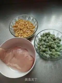 Make Corn-cracked chicken step 0