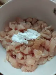 Make Corn-cracked chicken step 3