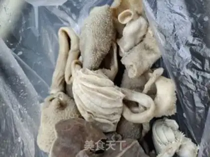 Make "Spring onions fried sheep