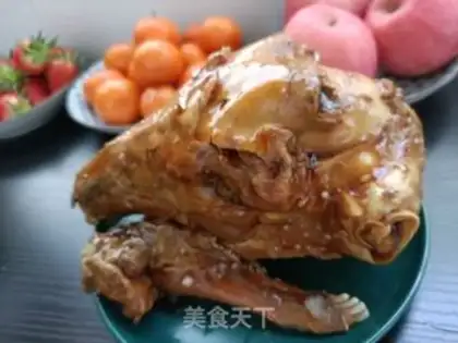 Make Soy lamb head step 8