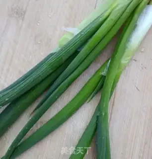 Make "Spring onions fried sheep