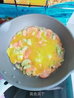 Make Vegetable sea cucumbered eggs step 5