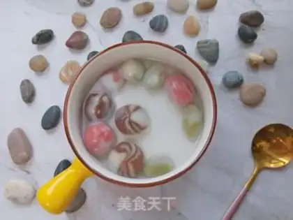 Make Rainstone chocolate with heart and soup step 17