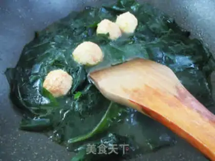 Make Gold fish omelet with soup step 6