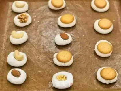 Make Cotton candy cookies step 4