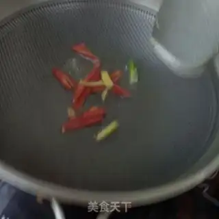 Make "Spring onions fried sheep