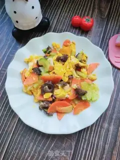 Make Vegetable sea cucumbered eggs step 8