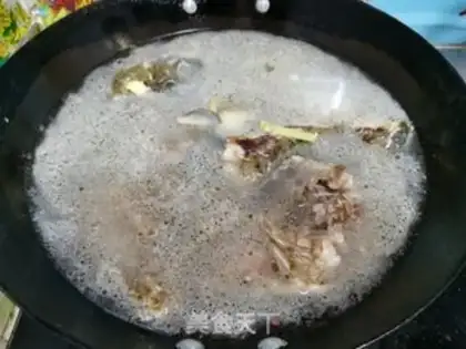 Make Fish head boiled fishballs step 3