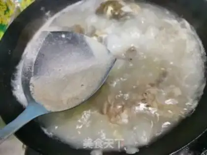 Make Fish head boiled fishballs step 4