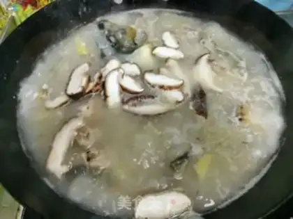 Make Fish head boiled fishballs step 5