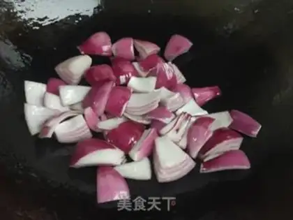Make Blackwood onion fried eggs step 4