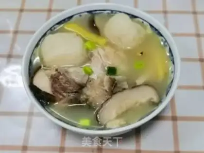 Make Fish head boiled fishballs step 10