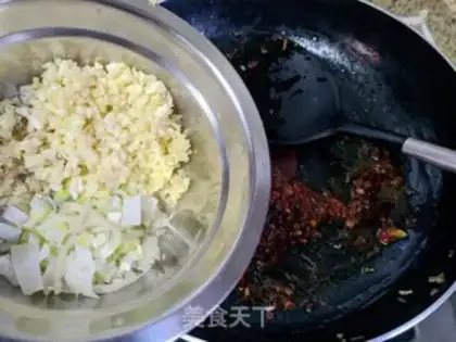 Make Dry-burned yellow fish step 8