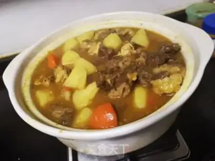 Make Curry cow step 3