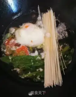 Make Simple Birthday Noodle step 8