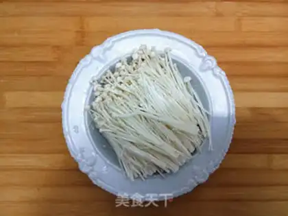 Make Dry-shell evaporated needle mushrooms step 3