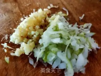 Make Pork abalone carrot dumplings step 8