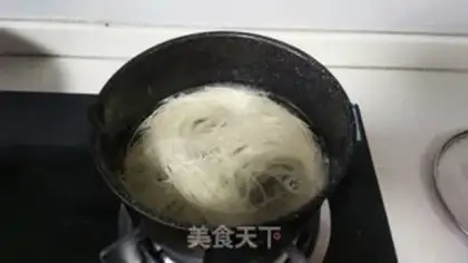 Make Sesame sauce noodles step 3