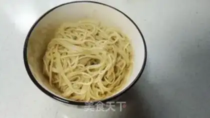 Make Sesame sauce noodles step 4