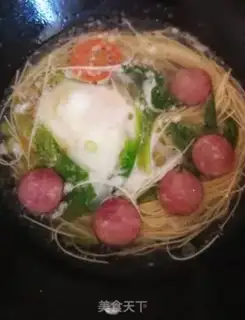 Make Simple Birthday Noodle step 10