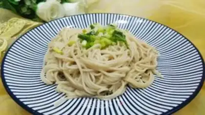 Make Sesame sauce noodles step 5