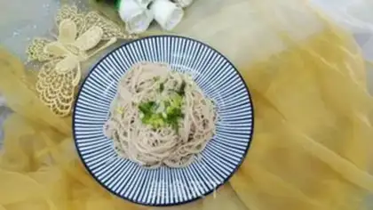 Make Sesame sauce noodles step 6