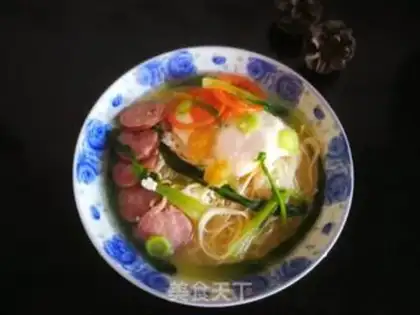 Make Simple Birthday Noodle step 13