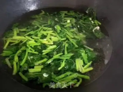 Make Spinach omelet soup step 5