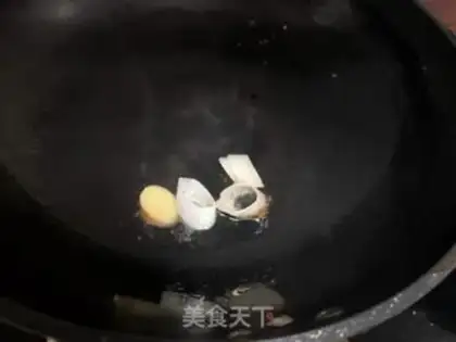 Make Smelt fried eggs step 4