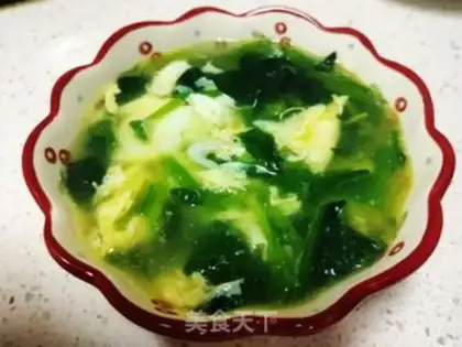 Make Spinach omelet soup step 8