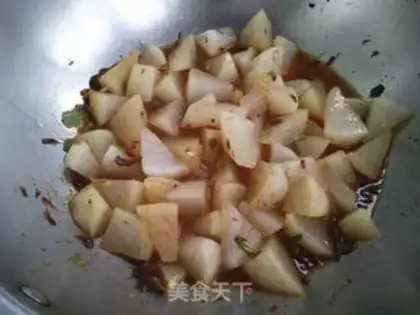 Make Shrimp radish step 4