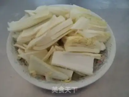 Make Scrambled eggs and cabbage step 8