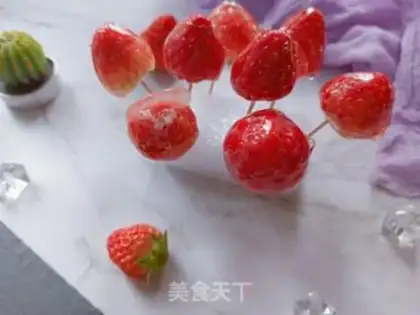 Make Strawberry sugar step 12