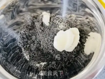Make Black sesame soup step 2