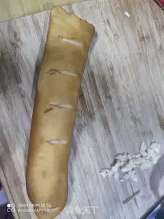 Make Celery fried beans step 0