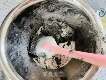 Make Black sesame soup step 3