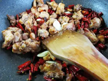 Make Spicy chicken step 10