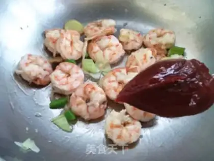 Make Sweet tomato shrimp step 3