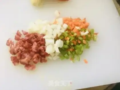 Make Weenie fried rice step 0
