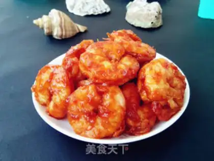 Make Sweet tomato shrimp step 4