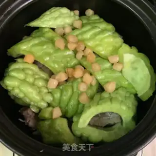 Make Suffering melon bone dry beans step 3