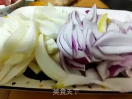 Make Meatloaf onions step 2